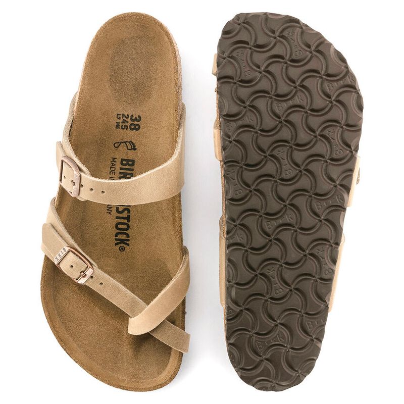 Birkenstock Mayari Tabacco oljet skinn normal