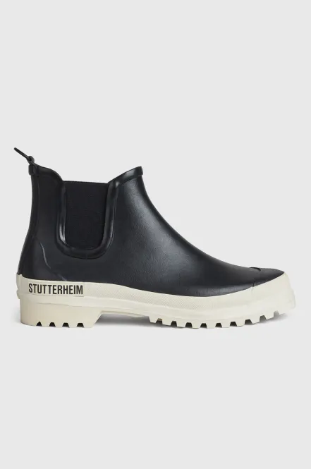 Hovedbilde Stutterheim Chelsea Rainwalker lav svart/hvit ...