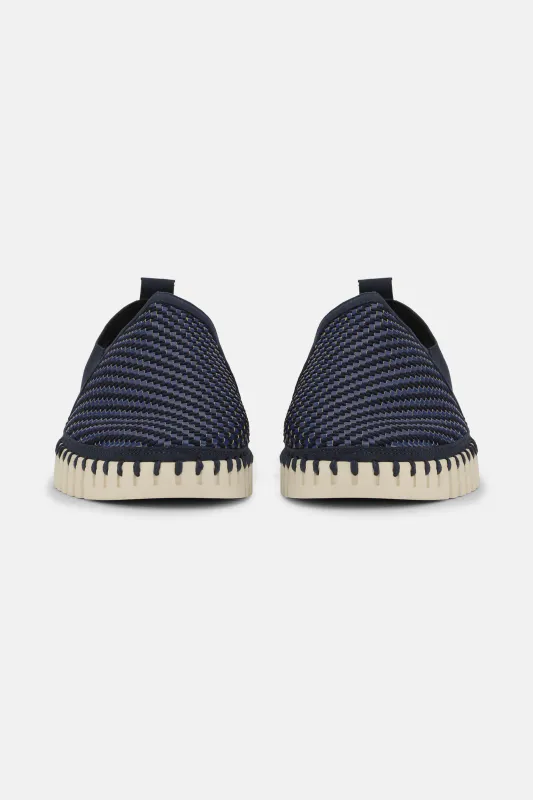 Ilse Jacobsen Tulip comfort Herre sko indigo/ivory