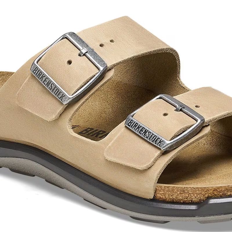 Birkenstock Arizona CT Crosstown Tabacco Brown oljet skinn smal