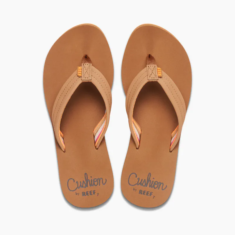 Reef Cushion Breeze flip flops Tan/smoothie dame