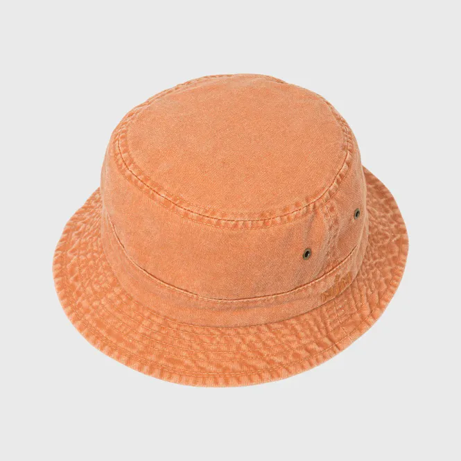 Hovedbilde MJM Bucket bøttehatt bomull, oransje