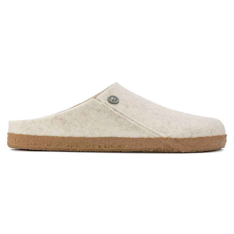 Birkenstock Zermatt Shearling FE Ecru ull smal