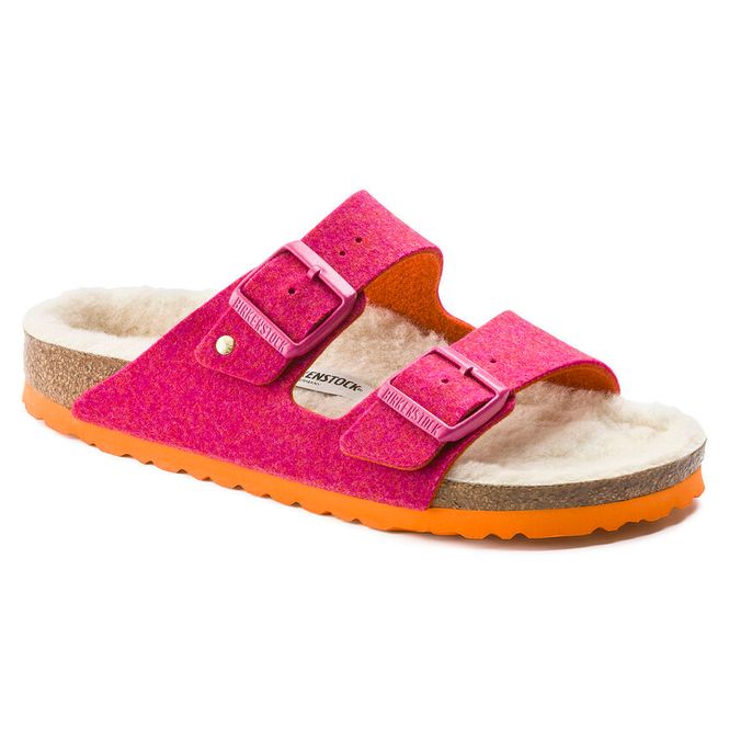 Hovedbilde Birkenstock Arizona Doubleface Rosa smal