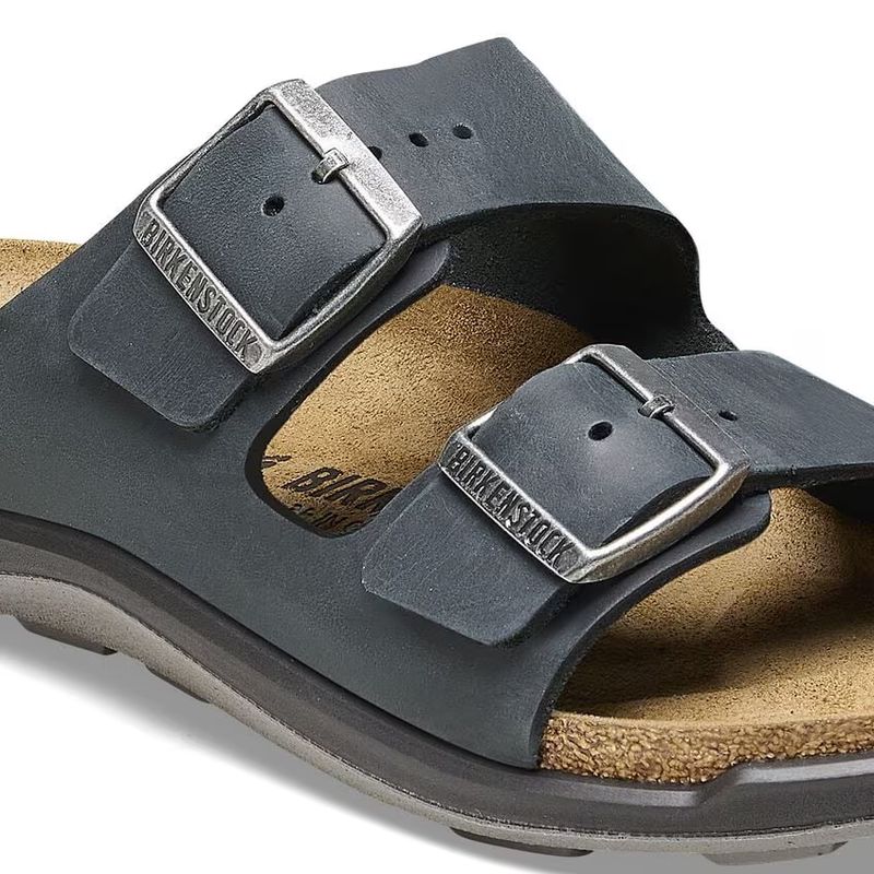 Birkenstock Arizona CT Crosstown Svart oljet skinn smal
