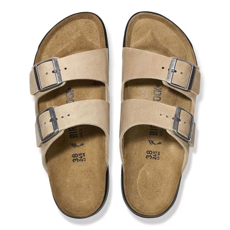 Birkenstock Arizona CT Crosstown Tabacco Brown oljet skinn smal